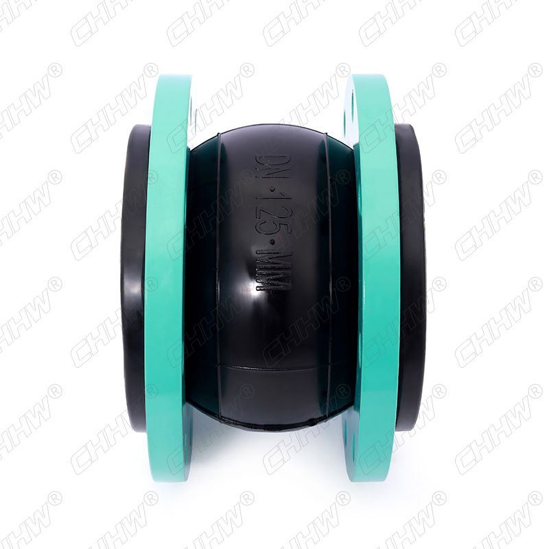 DN125柔性<a href=http://www.sp-oil.com/xjjt/ target=_blank class=infotextkey>橡膠接頭</a>