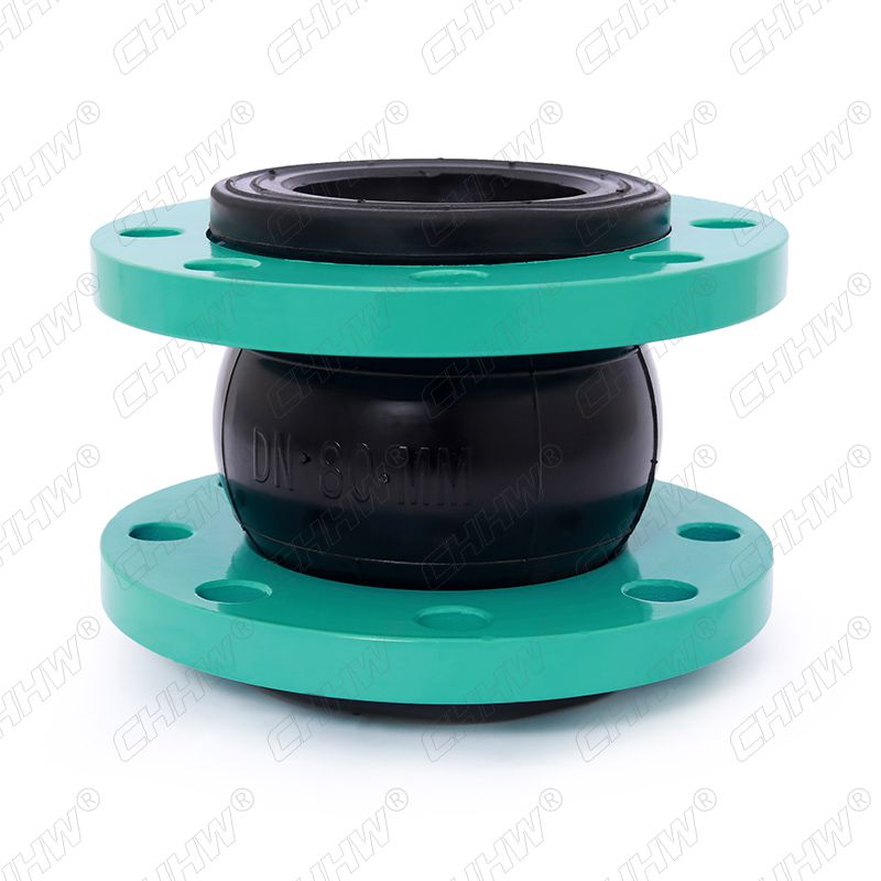 KXT型DN80單球體可曲撓<a href=http://www.sp-oil.com/xjjt/ target=_blank class=infotextkey>橡膠接頭</a>